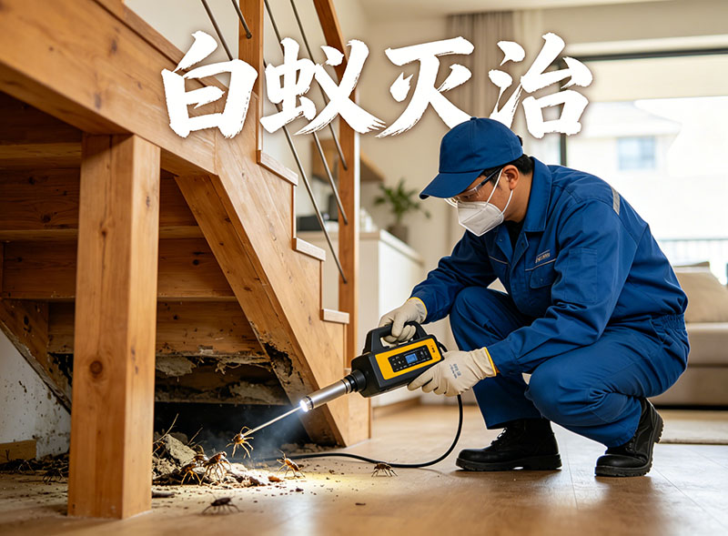 姜堰区白蚁灭治服务｜专业消杀，筑牢建筑安全防线